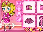 Blonde Chibi Fashion Show