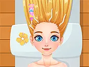 Blonde Sofia: Scalp Scaling