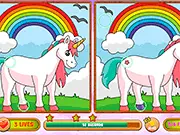 Unicorn Find the Differences