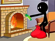Stickman Santa