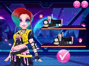 Cyberpunk Hairstyle 2200