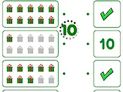 Count and Match Christmas