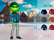 The Grench Couple Holiday Dress Up
