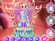 Princess in Colorful Wonderland