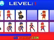 Super Heroes Memory