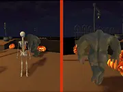 2 Player Parkour: Halloween Challenge