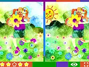 Find 5 Differences: Kids and Sun