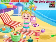 Baby Hazel At Beach
