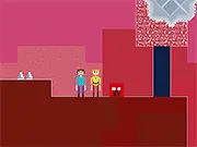 Stickman Steve vs Alex: Nether