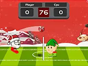 Santa Winter Head Soccer