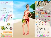 Beach Beauty Contest Dress Up