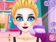 Blonde Sofia Goth Makeover