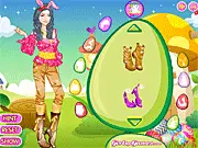 Beauty Easter Girl