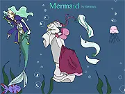 Mermaid Flash Dress Up Doll