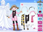 Snow Angel Girl Dress Up