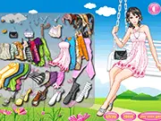 Summer Park Girl Dressup