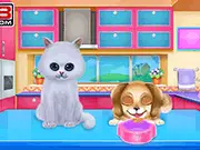 Kitty And Puppy Friendship
