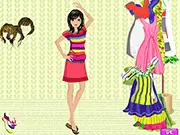 Puffy Curly Hairstyle Dressup