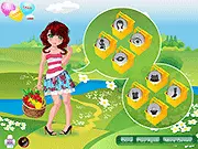 Picnic Girl Dressup Flash