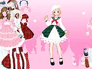 Stocking Girl Dress Up