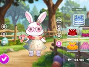 Bunnies Get Ready for Easter