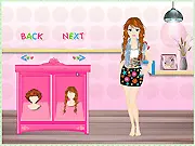 Girl loves Caro Style Dressup