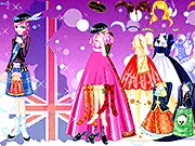 British Gown Dressup