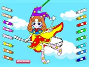 Cute Witch Coloring