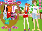 Anime Couple's First Love