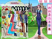 Snow White Apple Farmer Dress Up