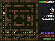 Easter Bunny Collect Carrots