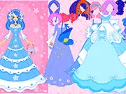 Big Hair Gown Dressup