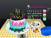 Emo Themed Cake