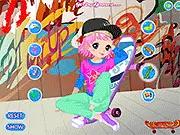 Skater Girl Dressup Flash