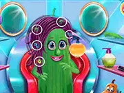 Vegetables At Hair Salon