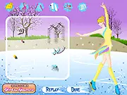 Ice Skate Girl Dressup