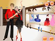 Young Ballroom Dance Couple