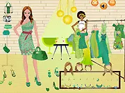Green Fashion Effect Dressup