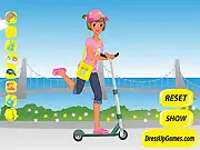 I love my Scooter Dressup