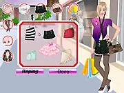 Tiffany at the Shop Dressup