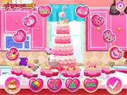 Princesses Cooking Challenge: Cake
