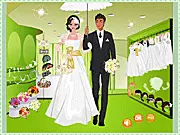 Graceful Bride in White Dressup