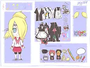 Chibi Deidara Dress Up