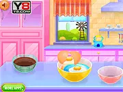 Colorful Muffins Cooking