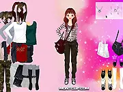 Stars Lady Dressup
