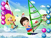 Baby Surfing