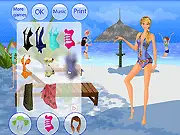 Beach Fun Dressup