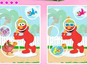 Spot the Difference: Elmo