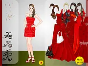 Red Fashion Dressup