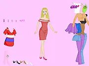 Blonde Hair Girl Dressup